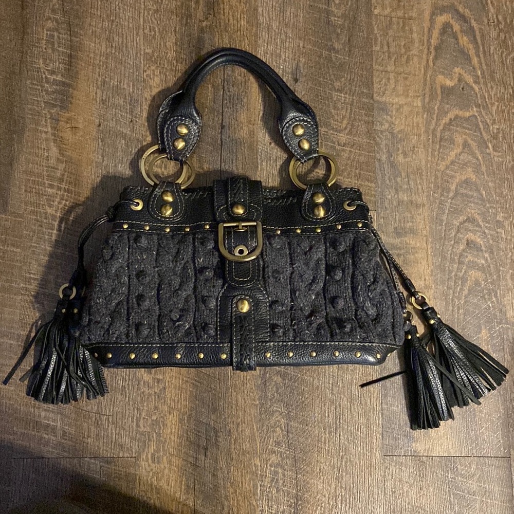 Vintage Rafe Sweater Shoulder Bag